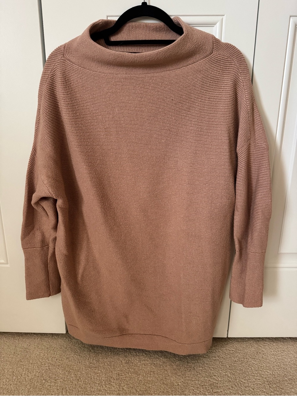 ANRABESS Women Oversized Sweaters Batwing Long Sleeve Sweater